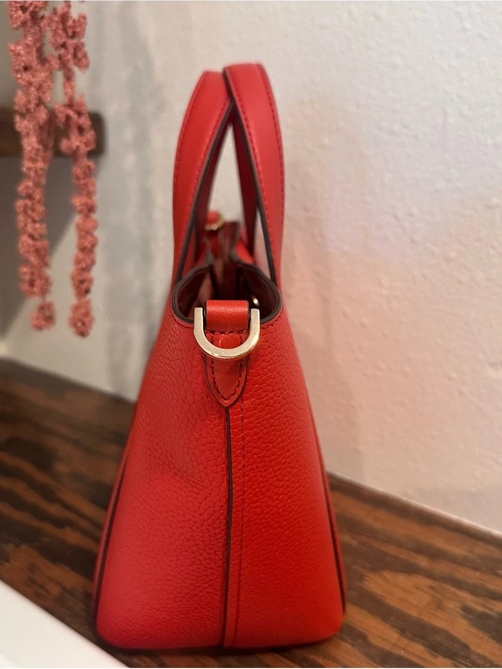 Michael Kors structured pebbled